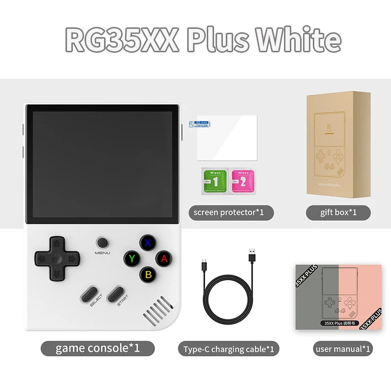 RG35XXSP Portable Flip Retro Handheld Game Console 3.5 Inch IPS Screen Linux System 3300Mah Supports 5G Wifi Bluetooth