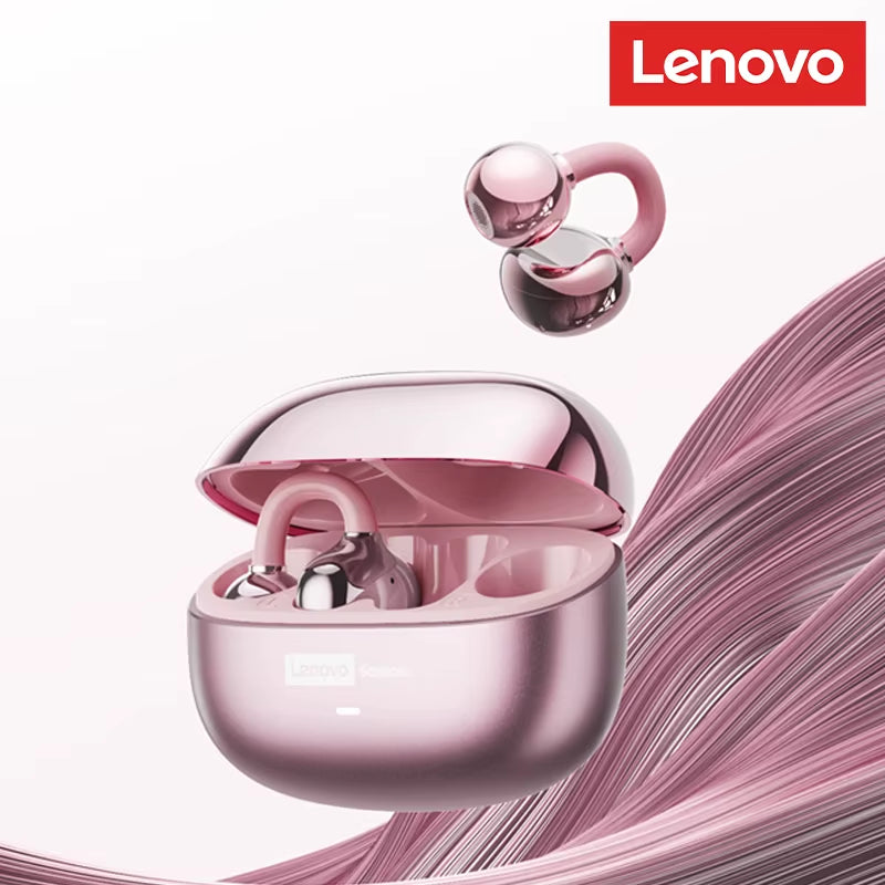 LE302 Wireless Bluetooth 6.0 Headset Long Battery Life Sports Ear Clip Earphones HIFI Stereo Noise Cancelling Headphones