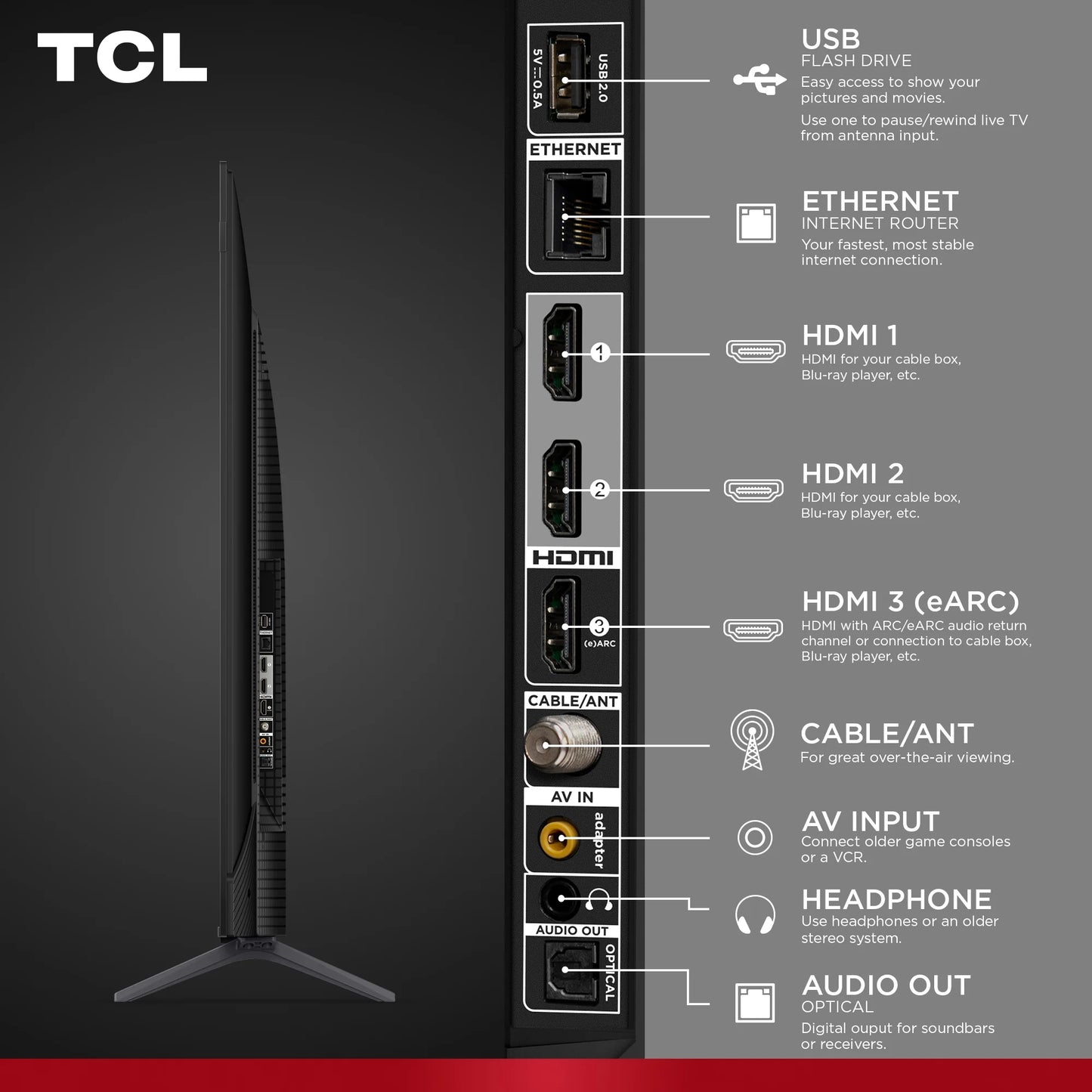 55" Q6 Series QLED 4K UHD HDR Smart Google TV (New 2024) - 55Q651G