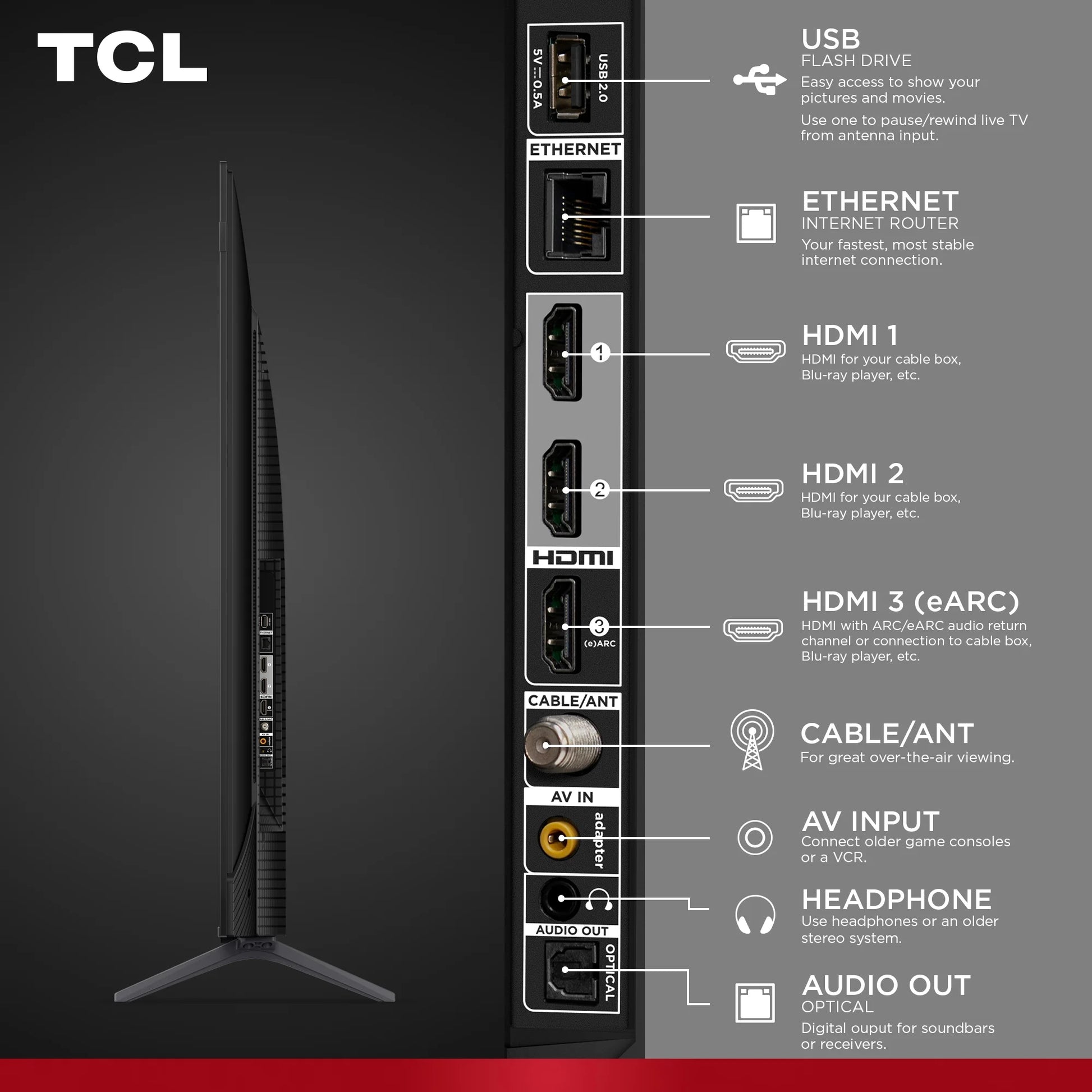 55" Q6 Series QLED 4K UHD HDR Smart Google TV (New 2024) - 55Q651G