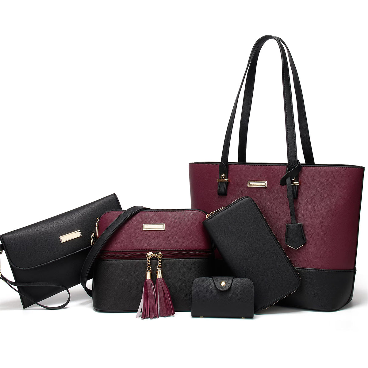 Satchel Purses and Handbags for Women Shoulder Tote Bags Wallets