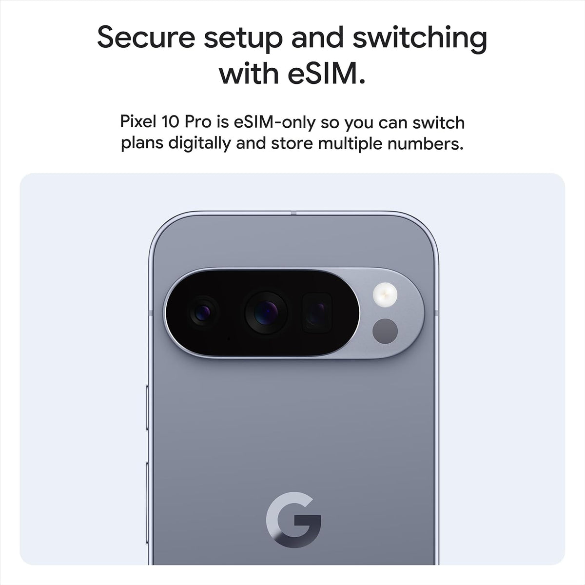 Google Pixel 10 Pro - Unlocked Smartphone with Gemini - Obsidian - 128 GB