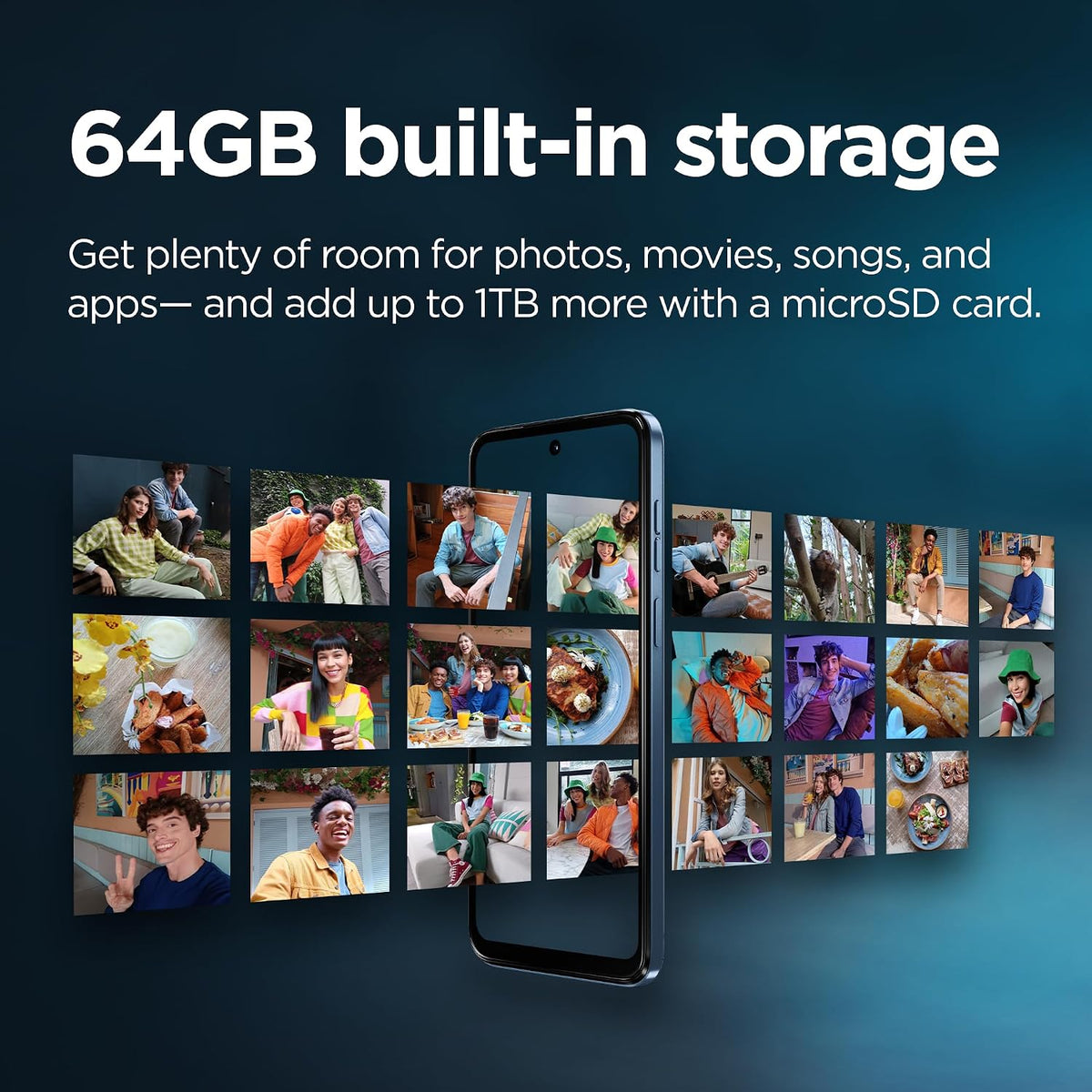 Moto G Play 2024 Prepaid Phone with a 1-Yr Plan Included