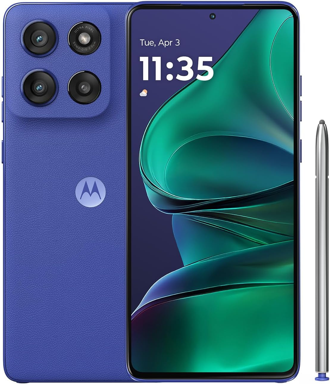 Motorola Moto G Stylus - 2025 | Unlocked | Made for US 8/256GB | 50MP Camera | Pantone Surf the Web