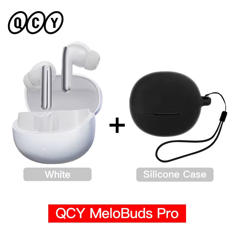Melobuds Pro 46Db ANC Wireless Earphones Hi-Res LDAC Bluetooth 5.3 Earbuds 6 Mic Multipoint Connection In-Ear Detection