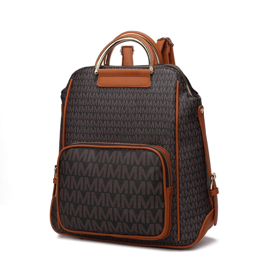 June Women’S Backpack, M Signature Vegan Leather Daypackpack for Travel by Mia K