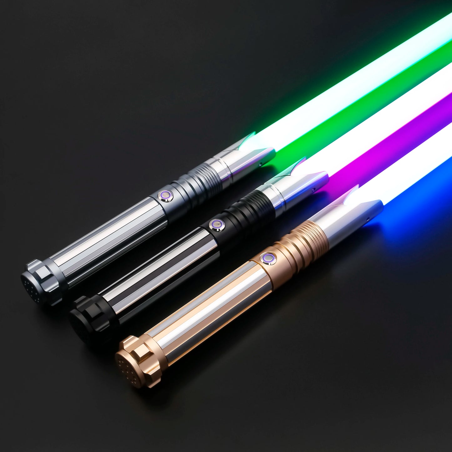TXQSABER Lightsaber Heavy Dueling Jedi Light Saber SNV4 PRO Blaster Smooth Swing Metal Hilt Lasersword Toys for Adult Cosplay