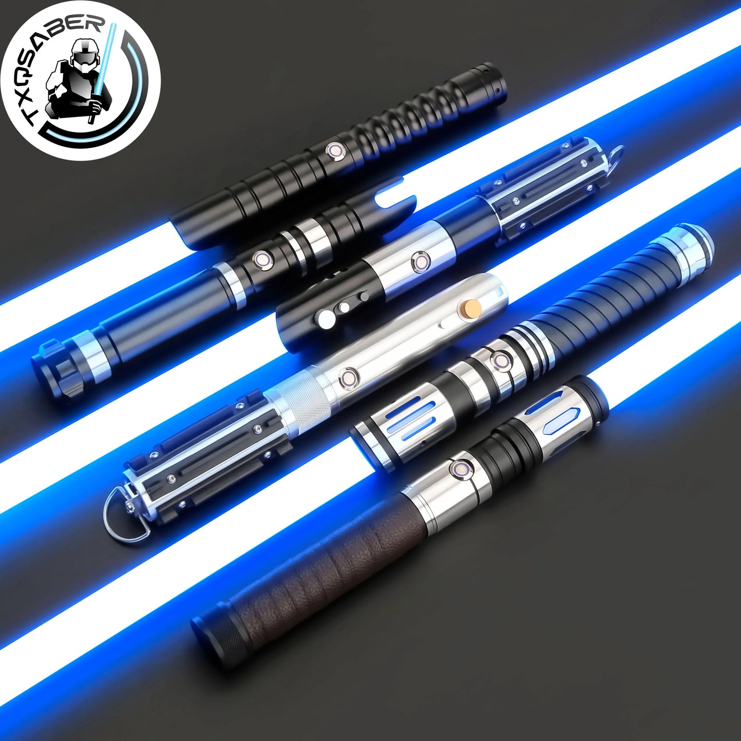 TXQSABER Lightsaber Heavy Dueling Jedi Light Saber SNV4 PRO Blaster Smooth Swing Metal Hilt Lasersword Toys for Adult Cosplay