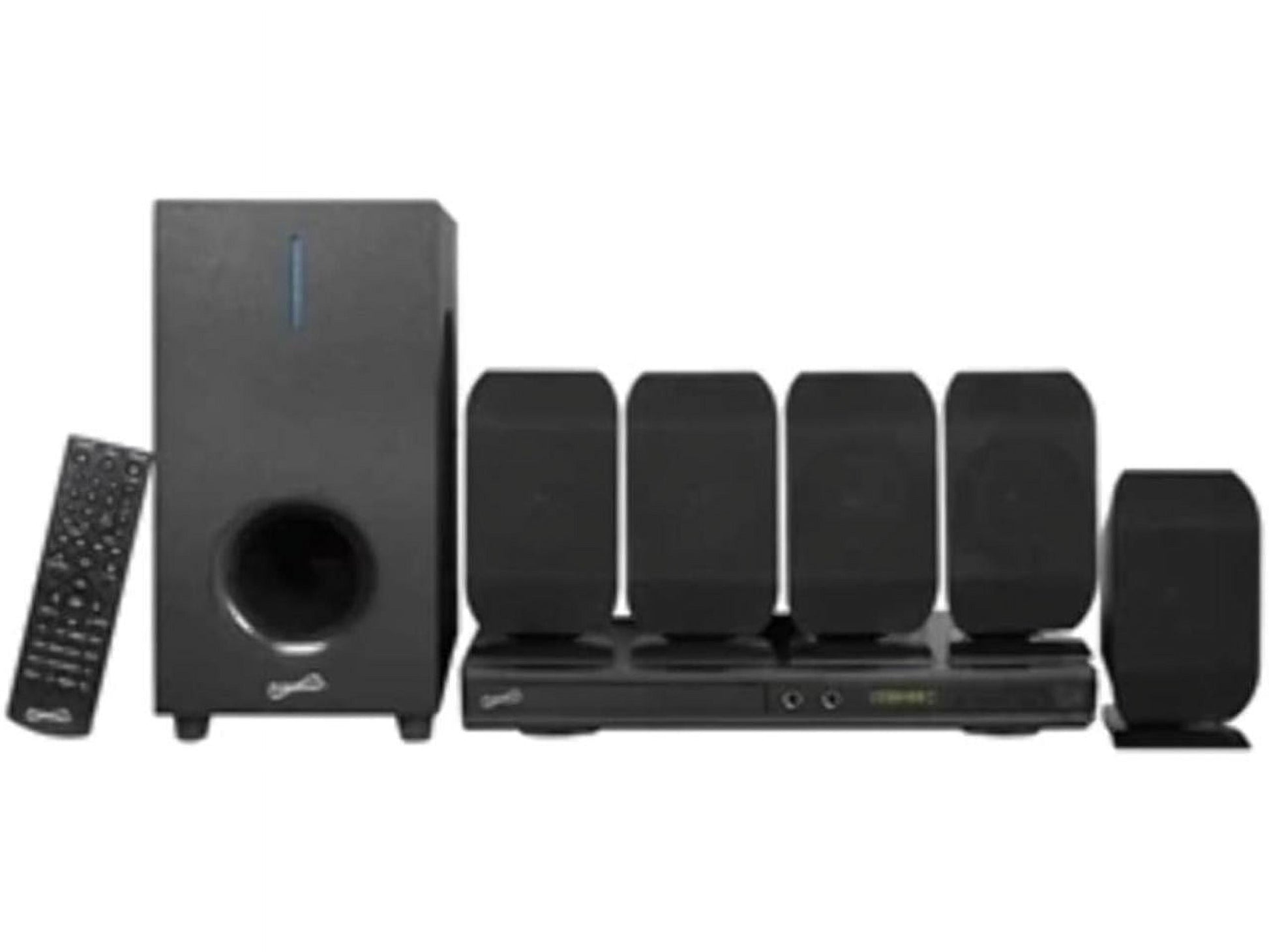 5.1 Home Theater Systems, Black, 53.68 Lb