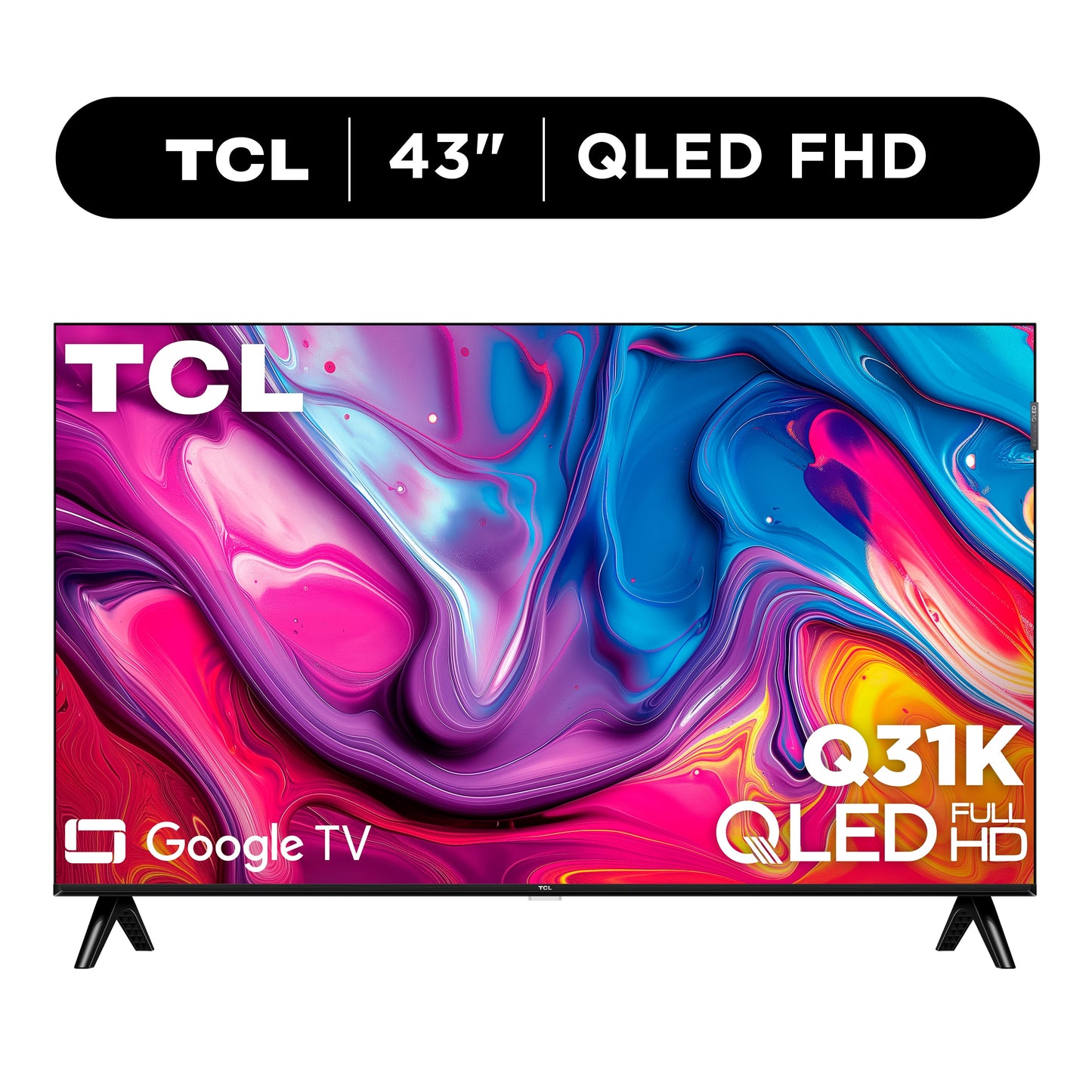 43" Q31K Series 1080P FHD QLED Smart TV with Google TV – 43Q31K
