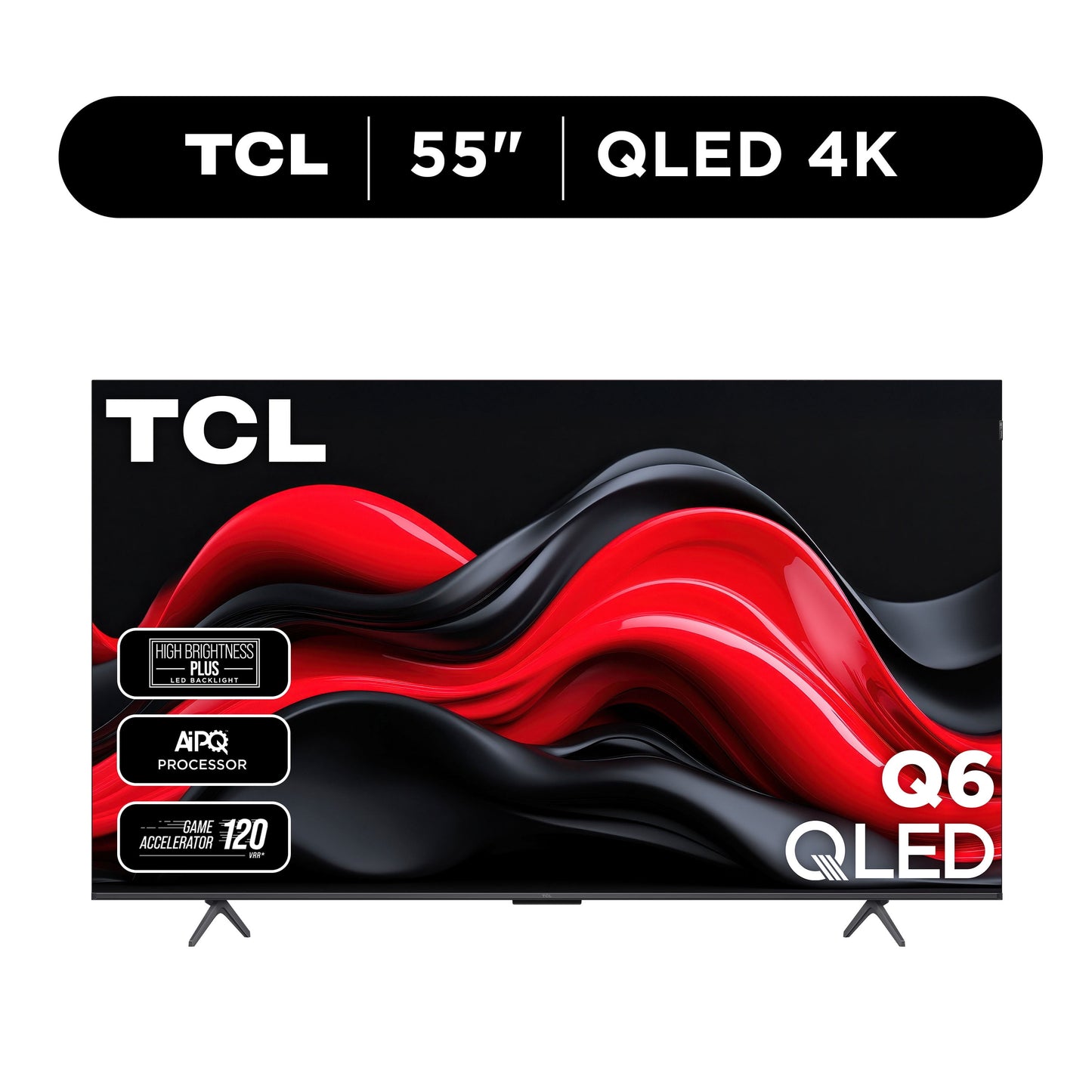55" Q6 Series QLED 4K UHD HDR Smart Google TV (New 2024) - 55Q651G