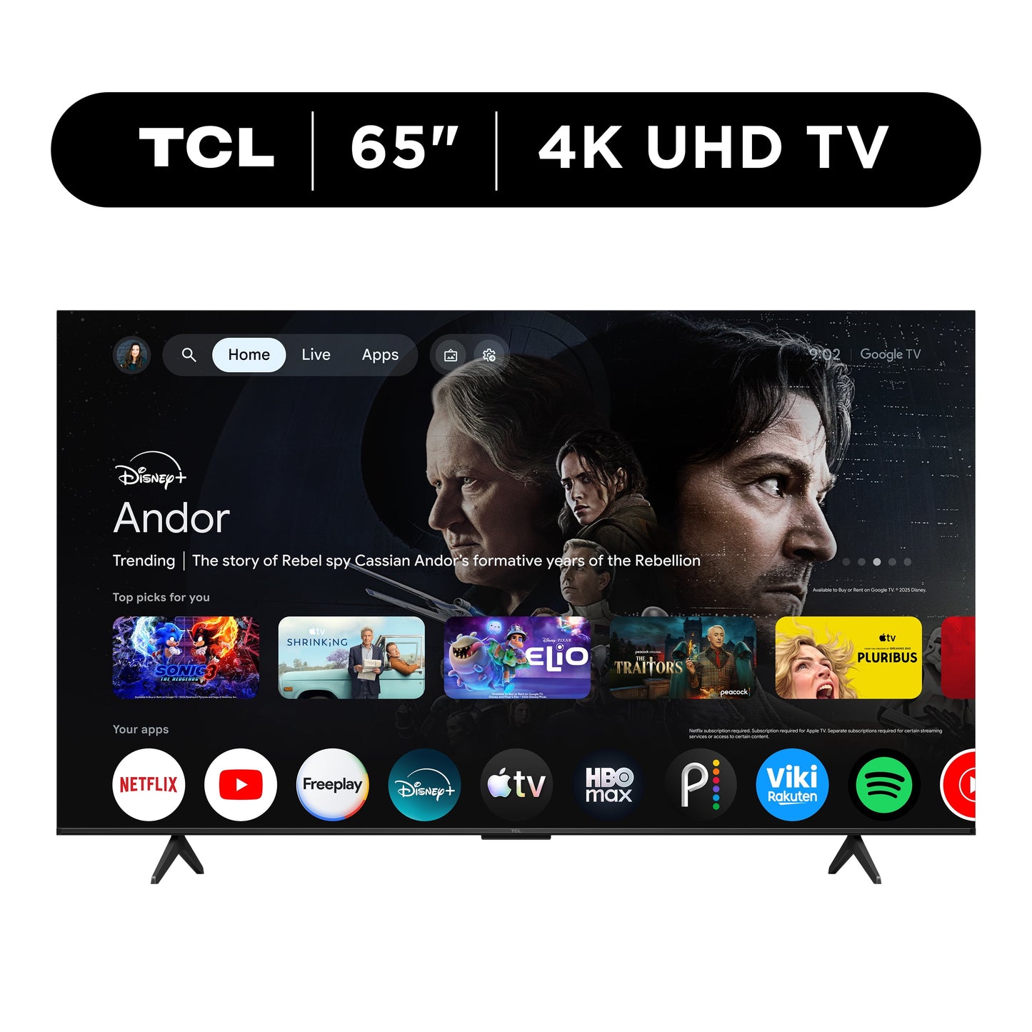 65" S Class 4K UHD HDR Smart Google TV (New) - 65S571G