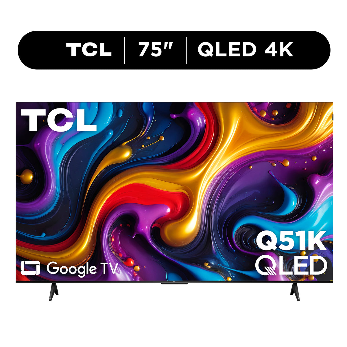 75 Inch Q Series 4K UHD HDR QLED Smart TV with Google TV - 75Q51K