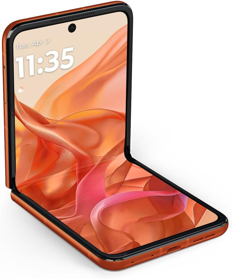 Motorola Razr | 2024 | Unlocked | Made for US 8/256GB | 50MP Camera | Spritz Orange