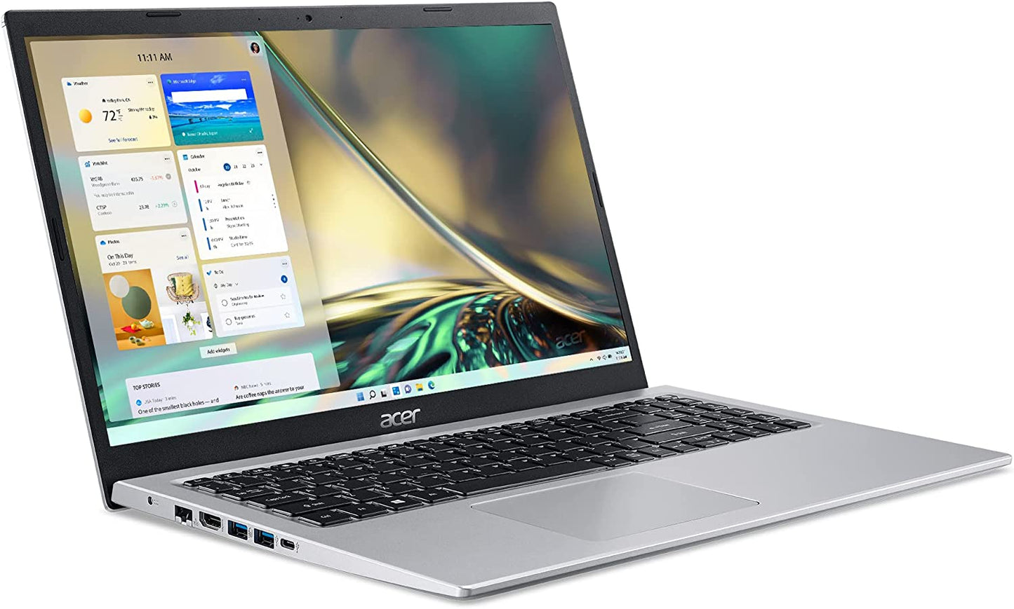 A515-56-36UT Aspire 5, 15.6" Full HD Display, 11Th Gen Intel Core I3-1115G4 Processor, 4GB DDR4, 128GB Nvme SSD, Wifi 6, Windows 11 Home (S Mode)
