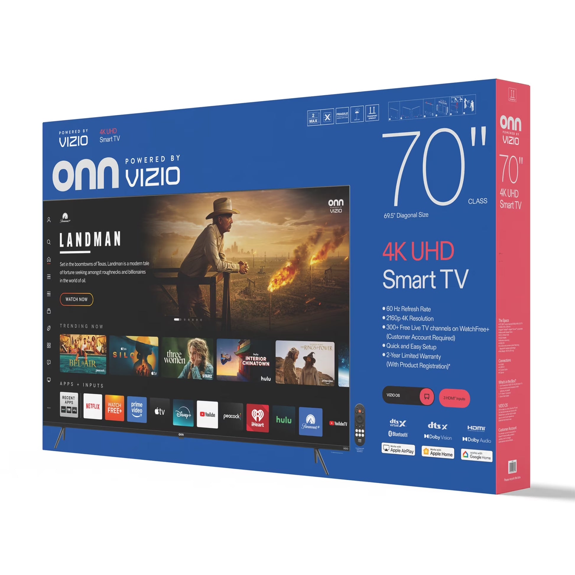 70" Class 4K UHD Powered by VIZIO Smart Television, 70S4V1