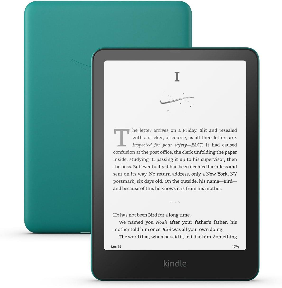 Kindle Paperwhite 16GB (2024 Model) – 7" Glare-Free Display and Weeks of Battery Life – Jade