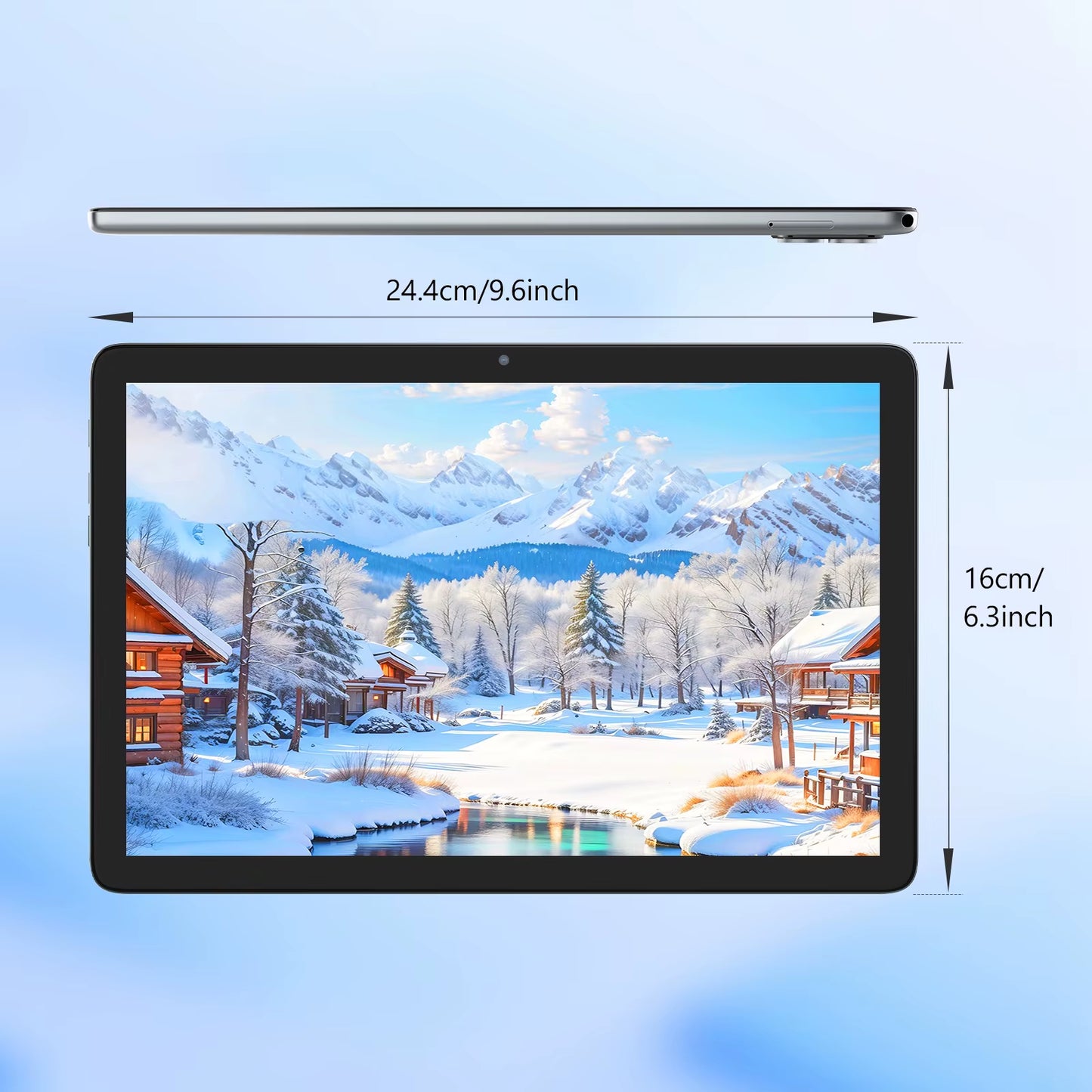 Android Tablet 10.1 Inches, 8(4+4)GB+128GB, Octa-Core Processor, 8000 Mah Large Capacity Battery