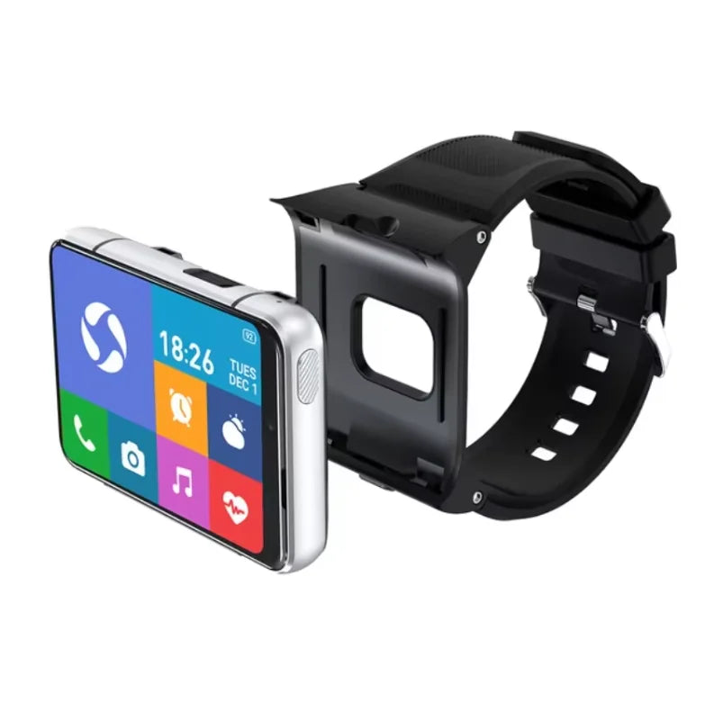 2025New 4G Sports Smartwatch S999 2.88 Inch Quad Core Android 9.0 OS Smartwatch 2300 Mah 13MP Camera 4GB/64GB Heart Rate Monitor