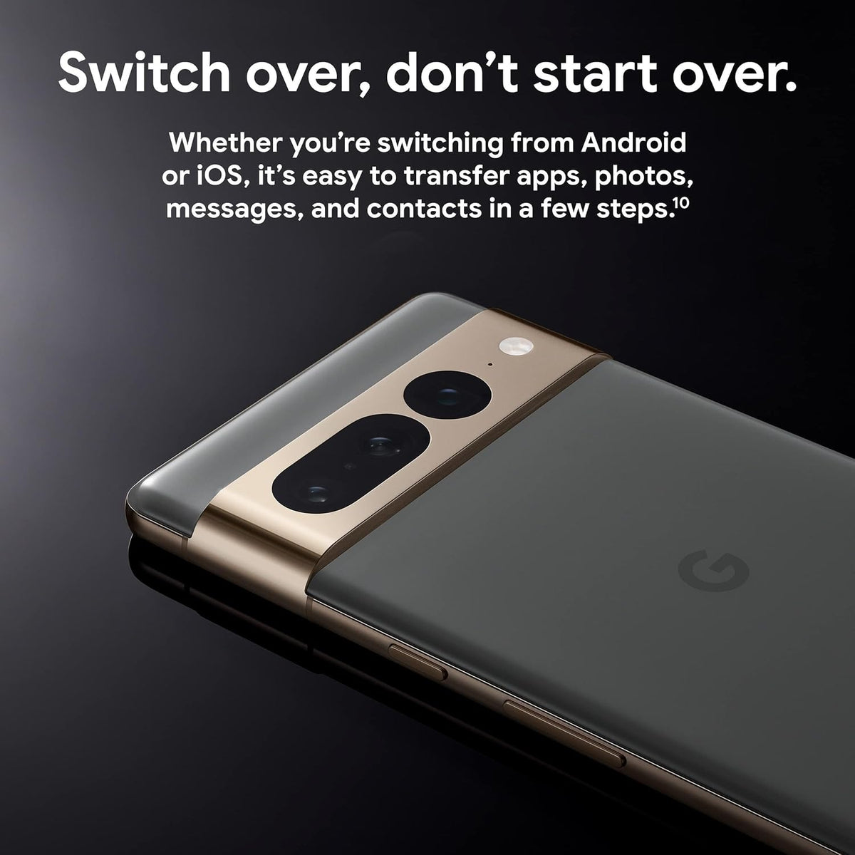 Google Pixel 7 Pro - 5G Android Phone - Unlocked Smartphone with Telephoto , Wide Angle Lens, and 24-Hour Battery - 256GB - Hazel