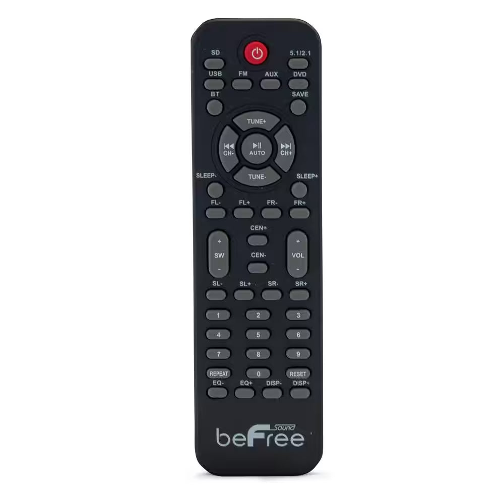 5.1 Channel Bluetooth Surround Sound Speaker System- Red