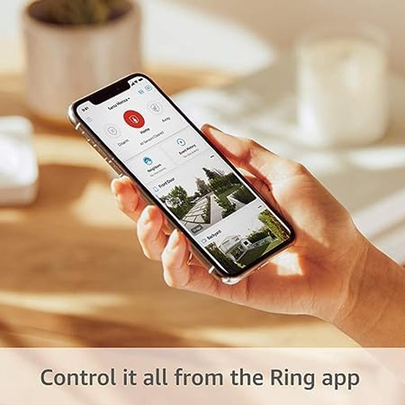 Like-New  Alarm 8-Piece Kit (Newest Model), Home or Business Security System with Optional 24/7 Professional Monito