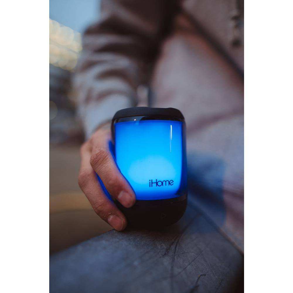 PLAYGLOW MINI Rechargeable Color Changing Waterproof Bluetooth Speaker with Mega Battery