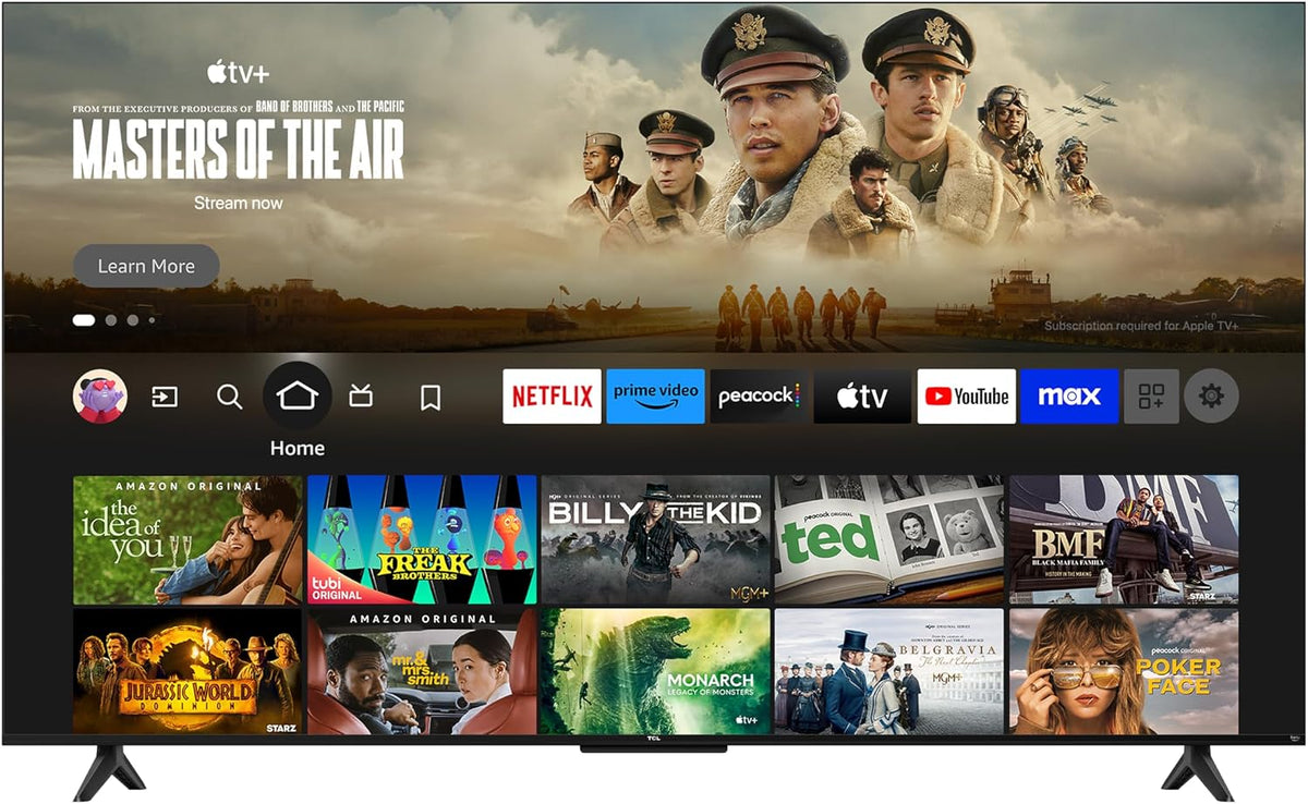 55-Inch Class Q65 QLED 4K Smart TV with Fire TV (55Q651F, 2024 Model), Dolby Vision and Atmos, HDR PRO+, Alexa Built-In with Voice Remote, Apple Airplay 2 Compatibility, Streaming Television