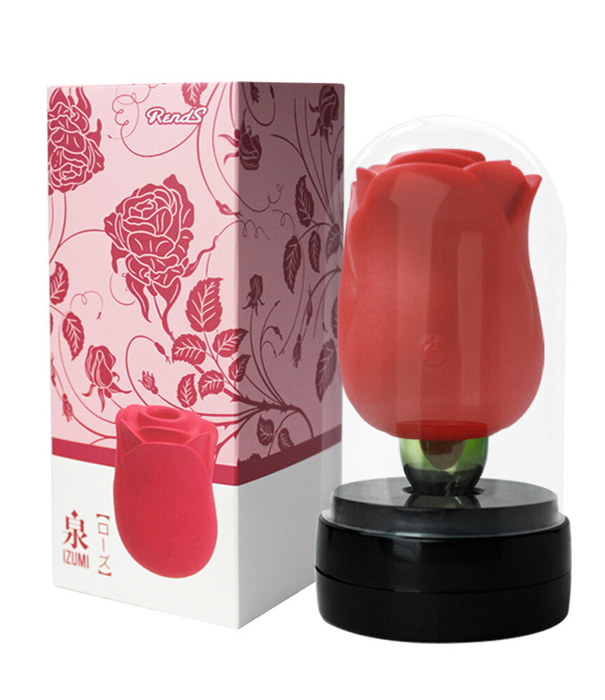 KTS, " For Her." Rose Suction Vibrator. Rechargeable