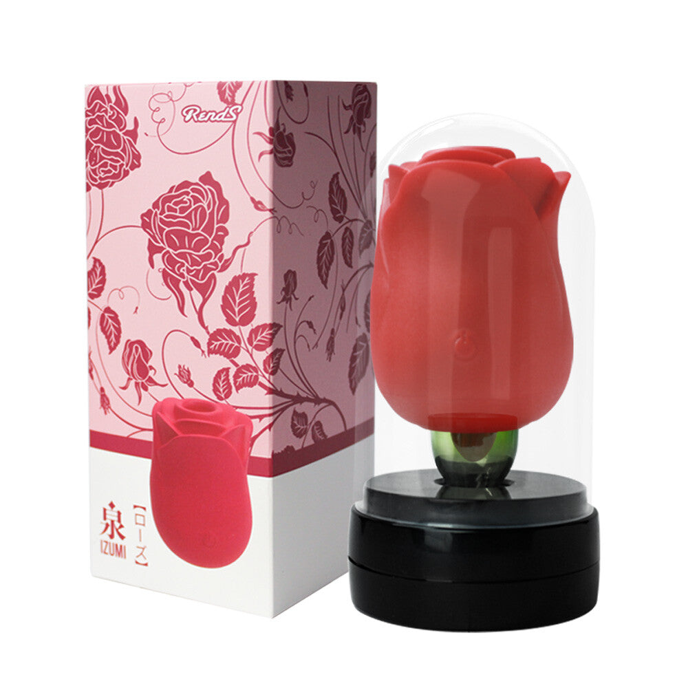 KTS, " For Her." Rose Suction Vibrator. Rechargeable
