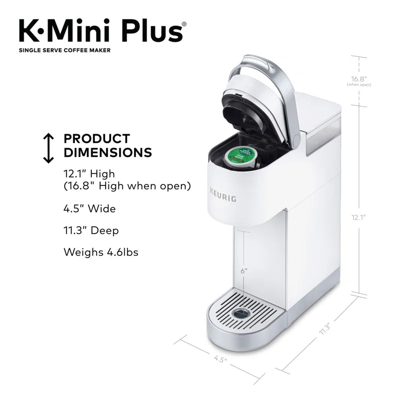 K-Mini plus Single Serve K-Cup Pod Coffee Maker