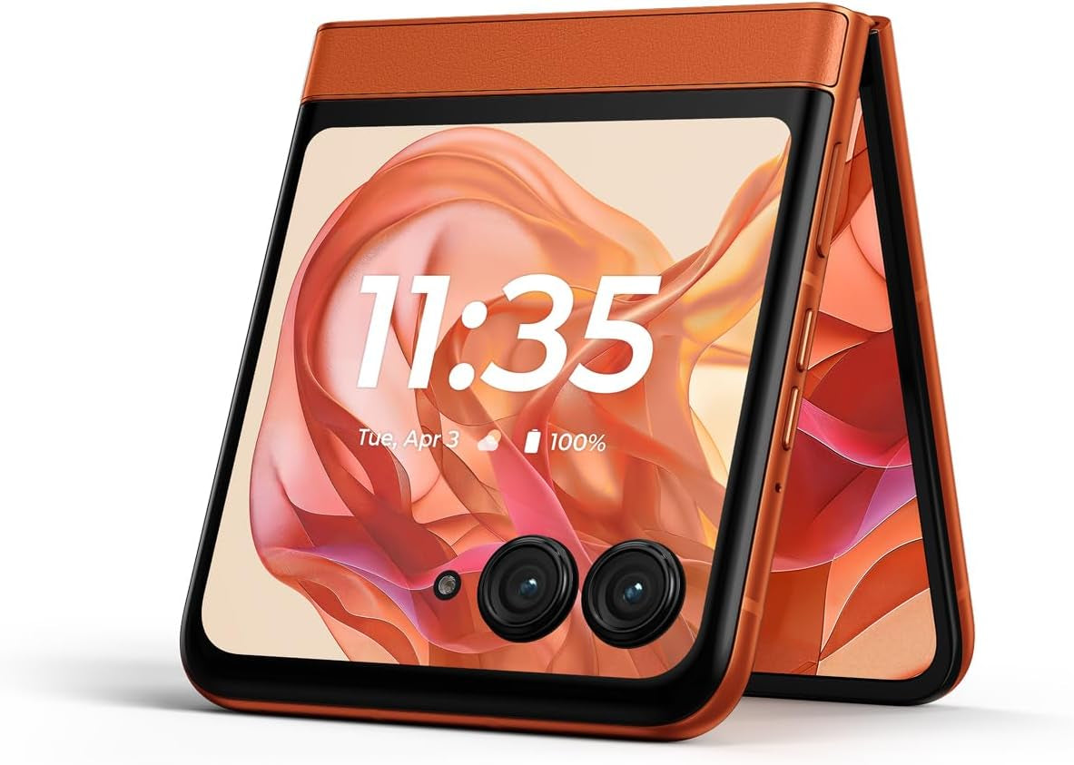 Motorola Razr | 2024 | Unlocked | Made for US 8/256GB | 50MP Camera | Spritz Orange