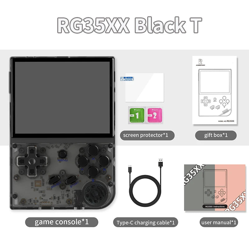 RG35XXSP Portable Flip Retro Handheld Game Console 3.5 Inch IPS Screen Linux System 3300Mah Supports 5G Wifi Bluetooth