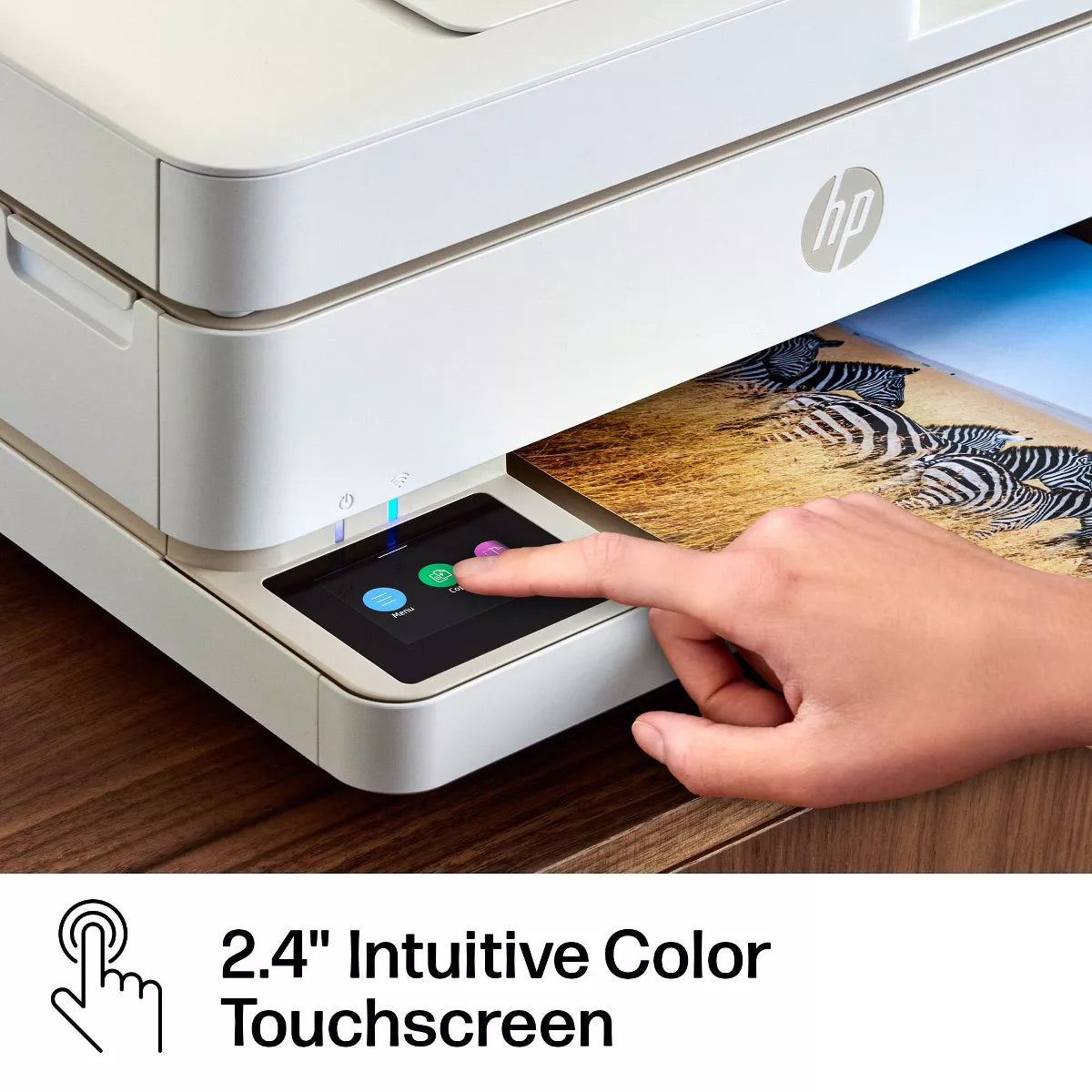 HP Envy 6555E Wireless All-In-One Color Printer Scanner Copier with Instant Ink & HP+ (714N5A)
