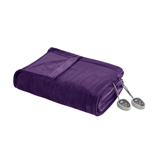 Heated Plush Ultra-Soft Electric Blanket
