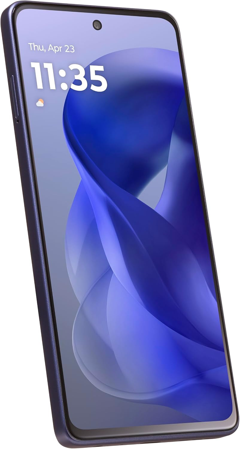 Motorola Moto G Power 2025, 128GB (Locked to ) | Prepaid Smartphone 5G, 50MP Camera, 6.6" 90Hz Display, Multi-Day Battery, Cosmic Black
