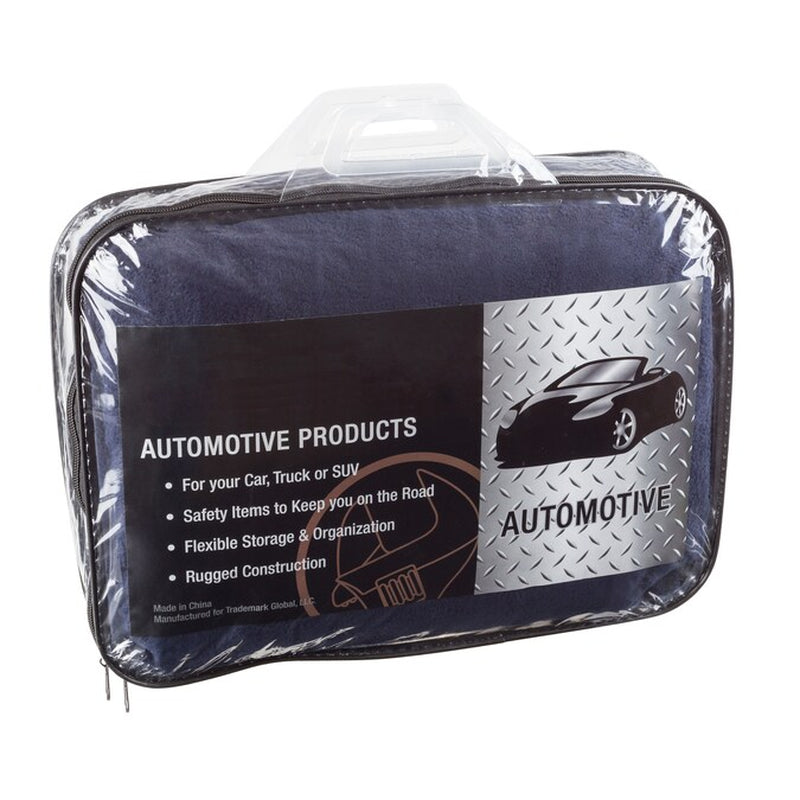 Heated Car Blanket Navy Blue 42-In X 52-In Polyester Heated Blanket