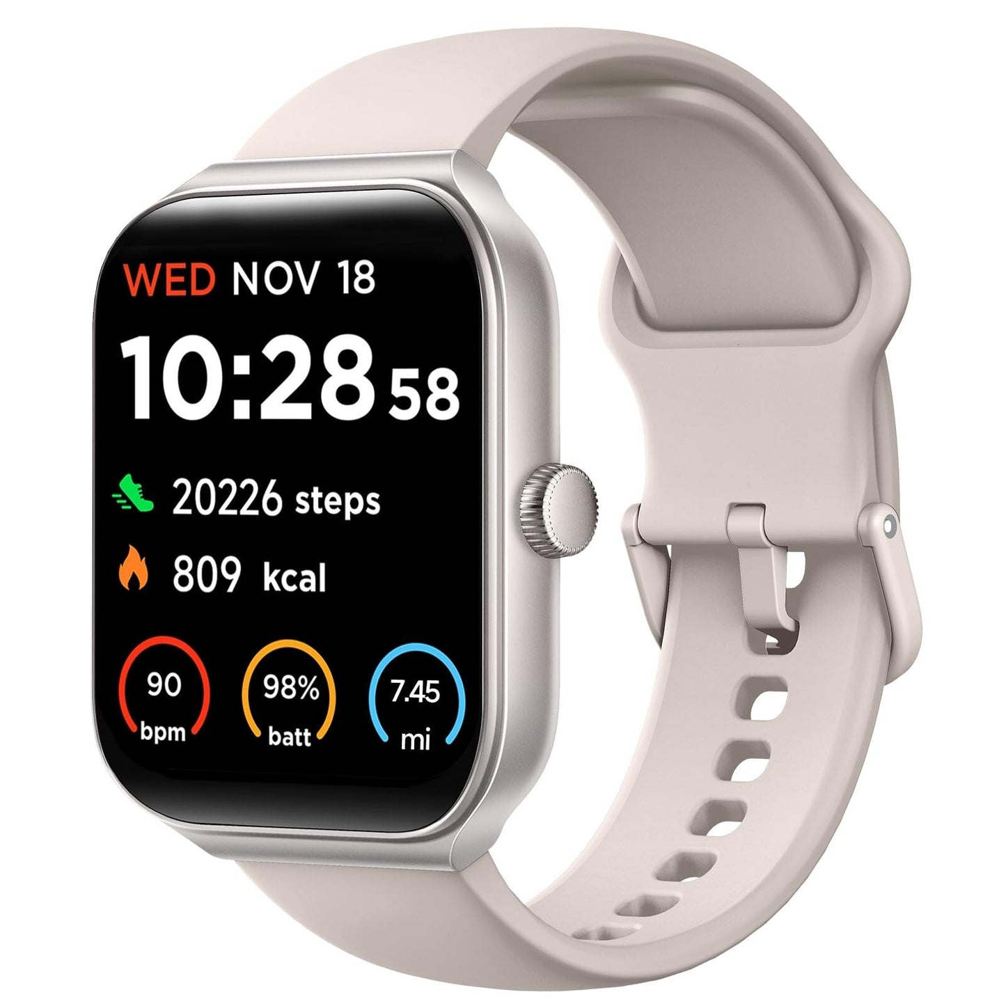 2025 Smart Watch for Men/Women, Waterproof Smartwatch Bluetooth Iphone Android