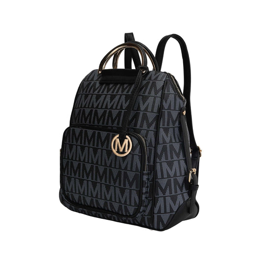 Cora Women'S Backpack, Vegan Leather Travel Daypack Bookbag Purse by Mia K