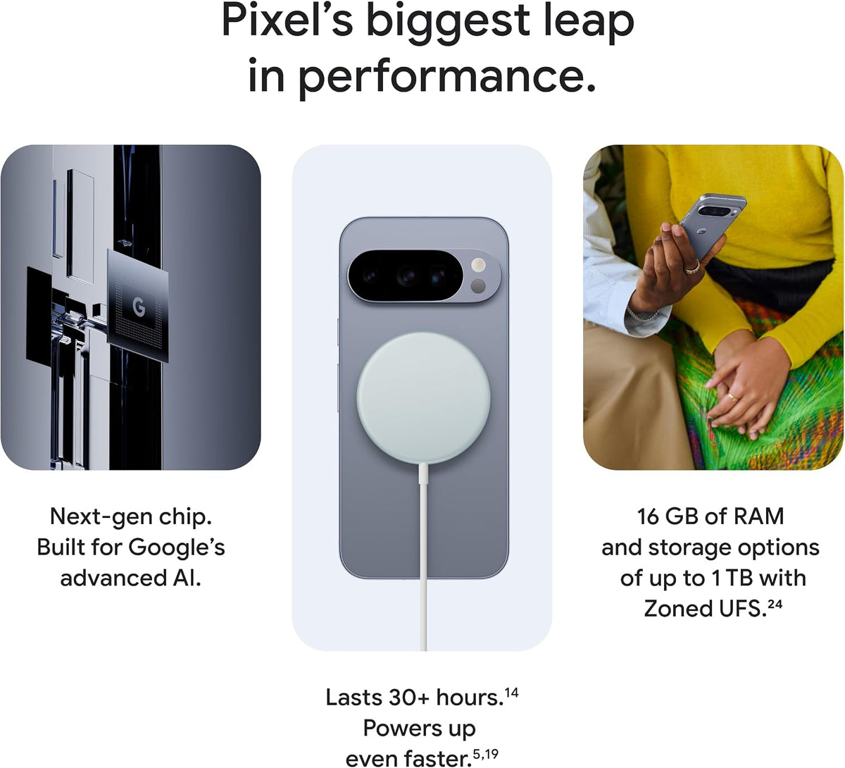 Google Pixel 10 Pro XL - Unlocked Smartphone with Gemini - Porcelain 256 GB