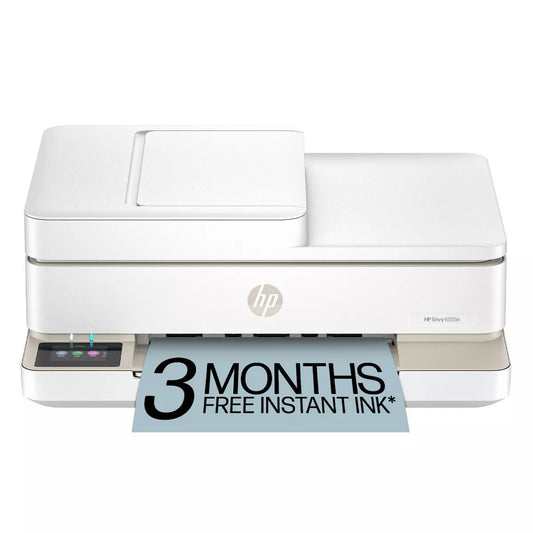 HP Envy 6555E Wireless All-In-One Color Printer Scanner Copier with Instant Ink & HP+ (714N5A)