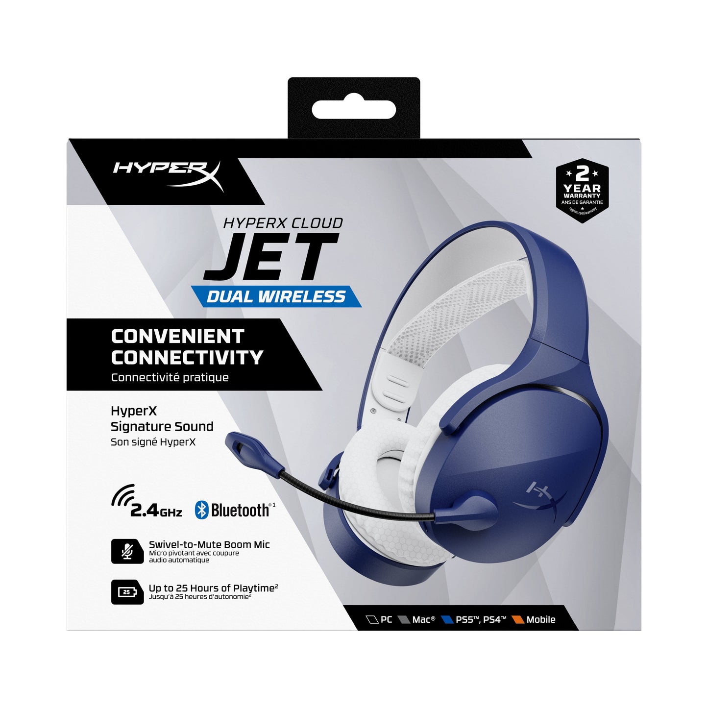 Cloud Jet - Wireless Gaming Headset - Blue