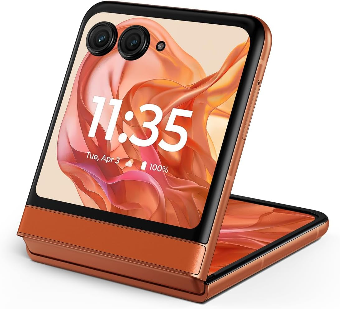 Motorola Razr | 2024 | Unlocked | Made for US 8/256GB | 50MP Camera | Spritz Orange