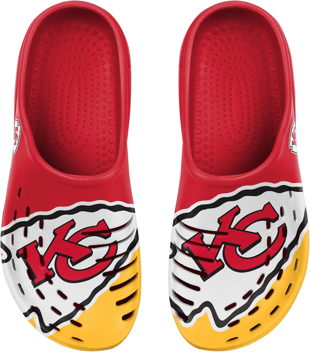 Men'S NFL Team Logo Garden Water Sandals Shoes Slipper Clogs