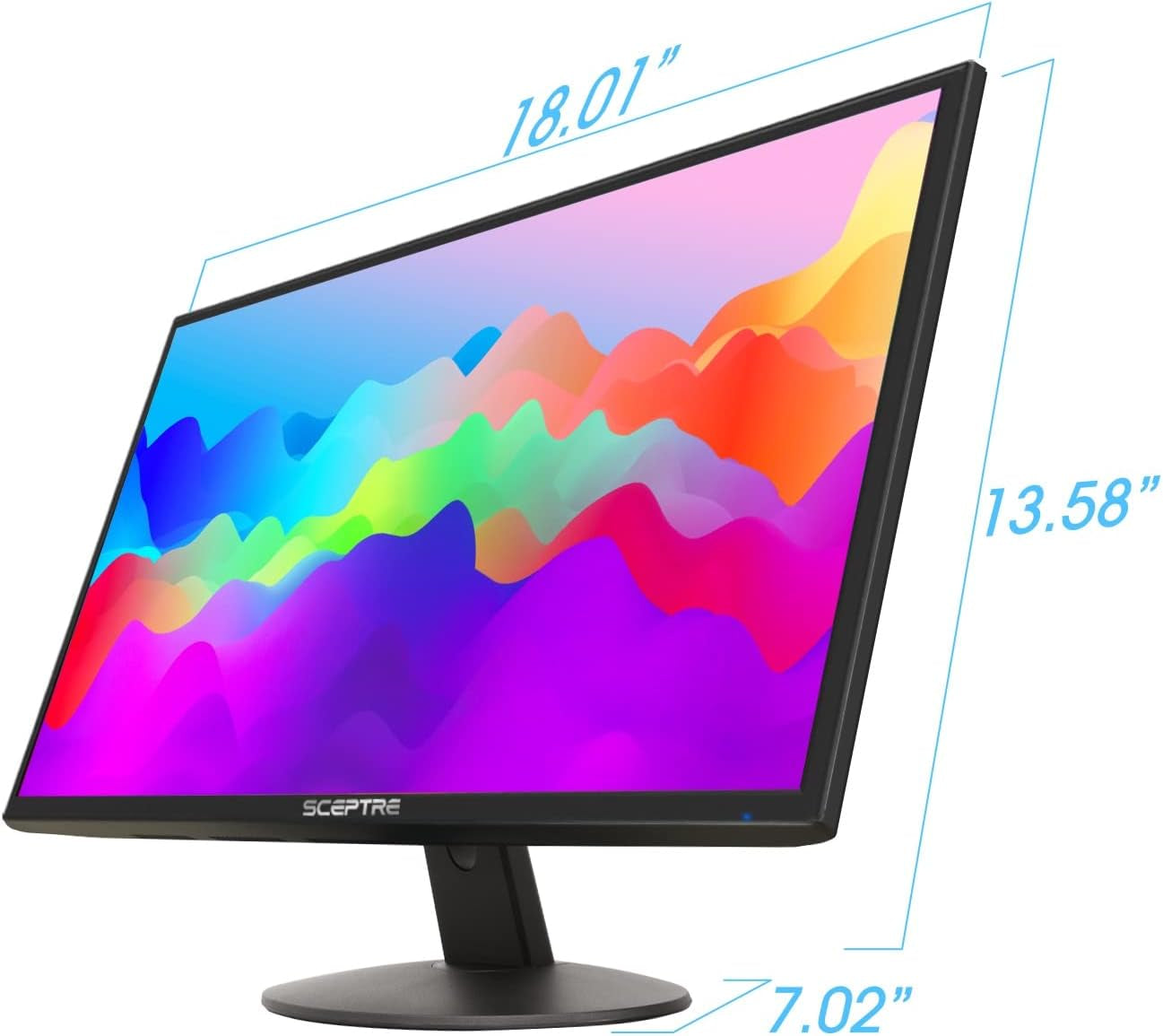20" 1600 X 900 75Hz LED Monitor 2X HDMI VGA Built-In Speakers, Srgb 99% Machine Black (E209W-16003RT Series)