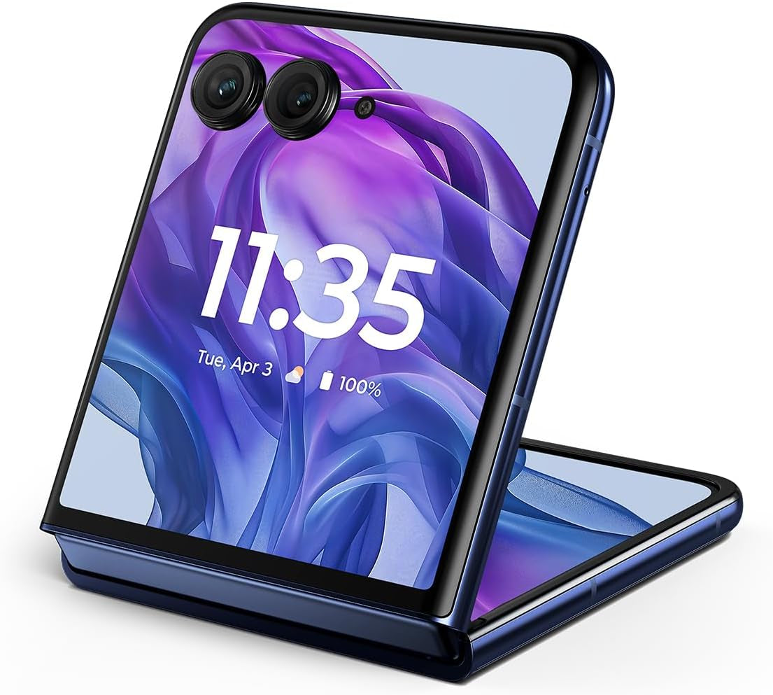 Motorola Razr+ | 2024 | Unlocked | Made for US 12/256 | 50MP Camera | Midnight Blue