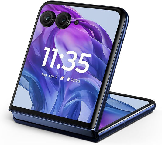 Motorola Razr+ | 2024 | Unlocked | Made for US 12/256 | 50MP Camera | Midnight Blue