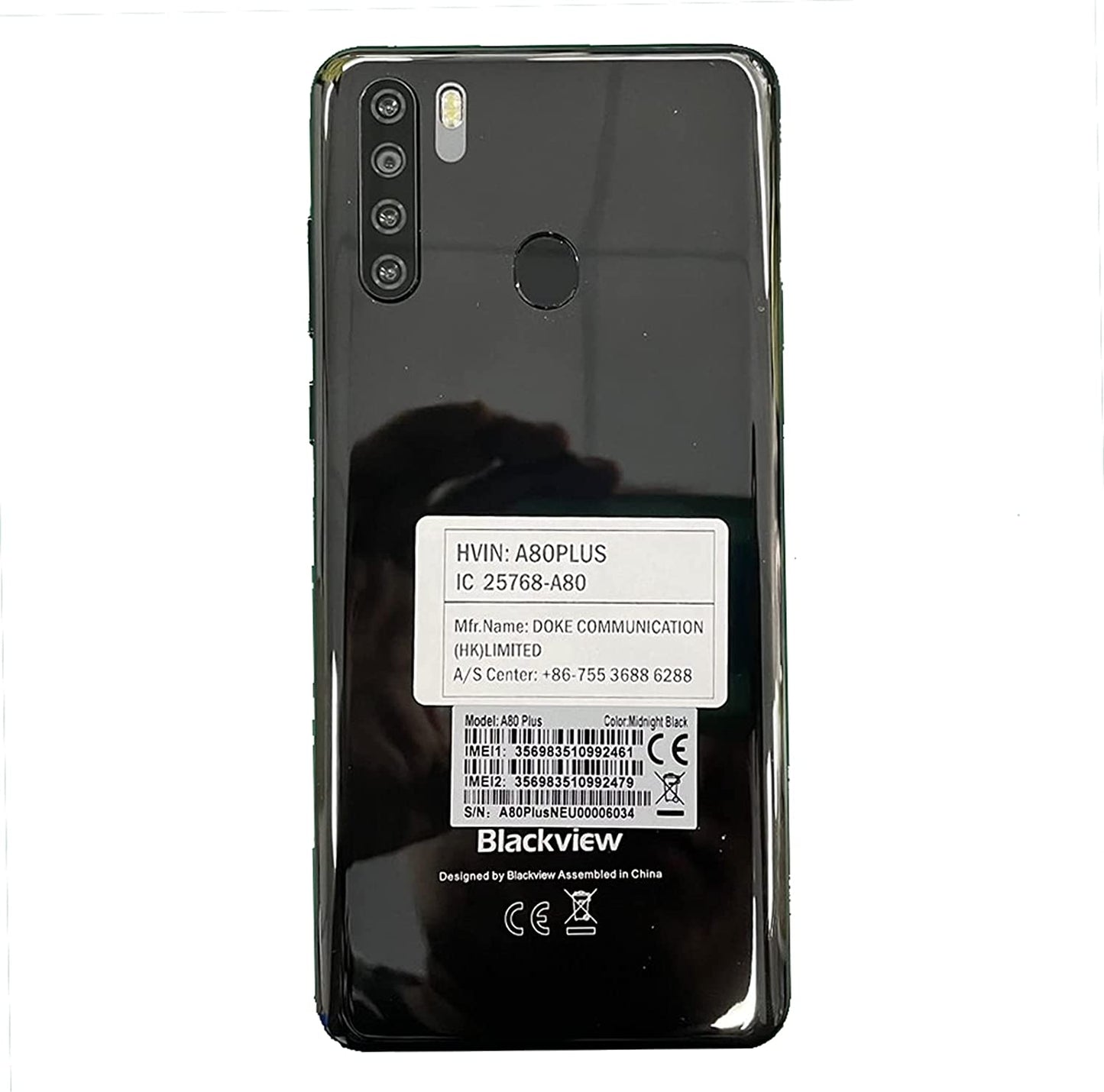 Unlocked Smartphones,  A80Plus, 4G Bundle Android 10 OS Android Phone, Dual Sim Unlocked Cell Phones, 4GB+64GB ROM, 6.5" HD+ Fingerprint Face Detection, 4680Mah Capacity Battery Tmobile Phone