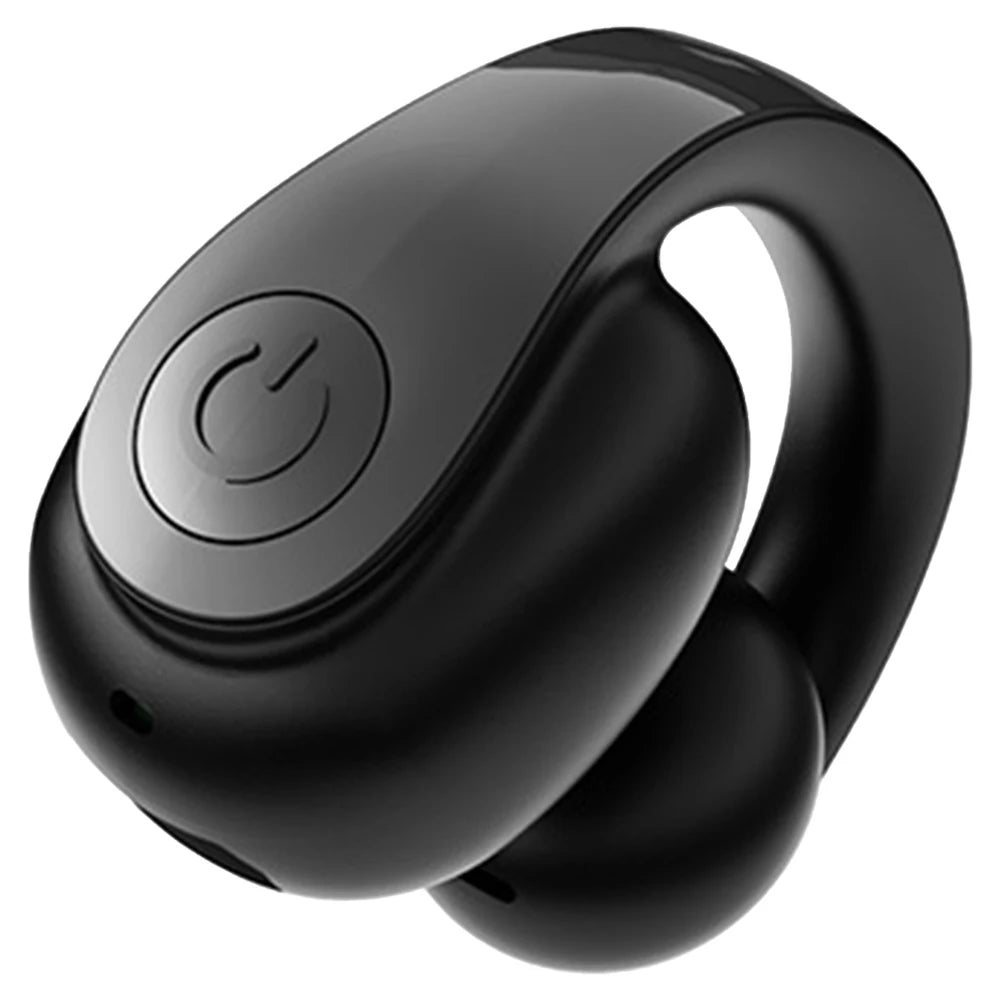 Wireless Ear Clip on Earphone Bluetooth-Compatible 5.4 Headset Waterproof Clip on Headphone Fitness Earbuds for Running Fitness