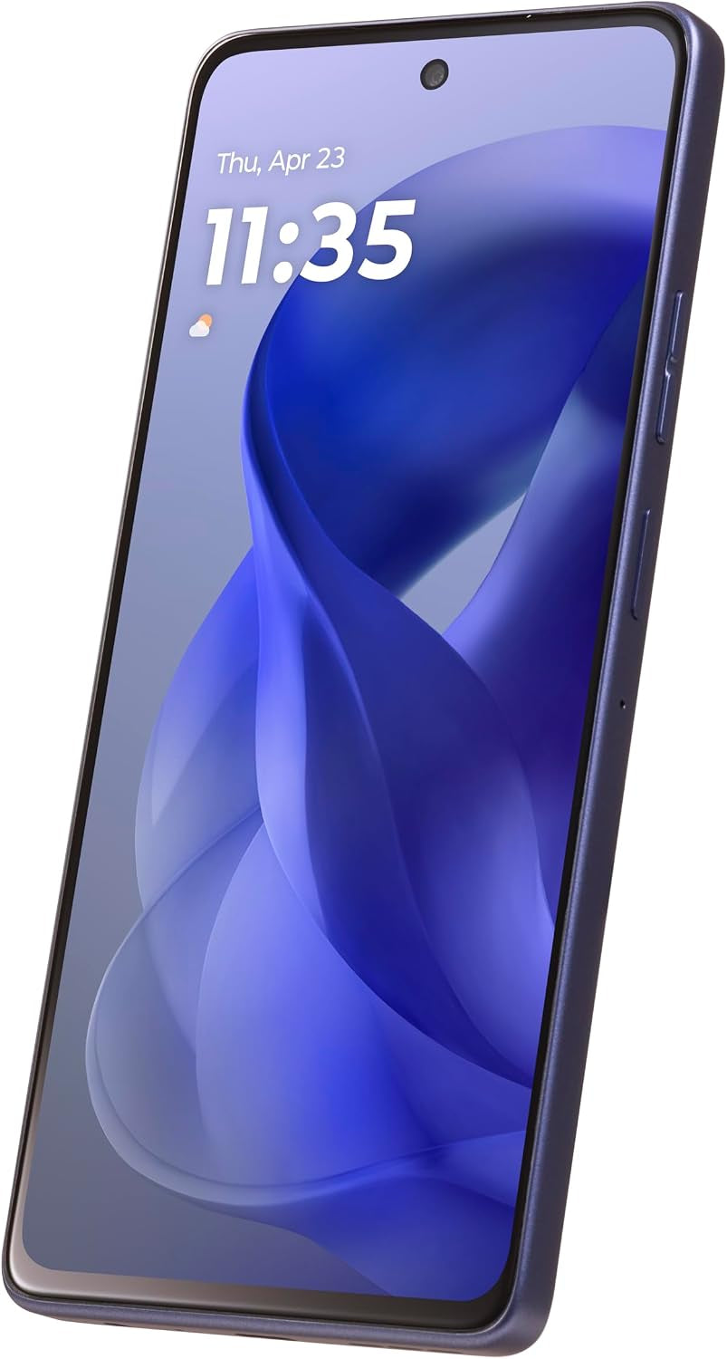 Motorola Moto G Power 2025, 128GB (Locked to ) | Prepaid Smartphone 5G, 50MP Camera, 6.6" 90Hz Display, Multi-Day Battery, Cosmic Black